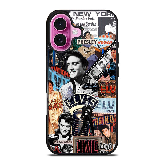 ELVIS PRESLEY COLLAGE 2 iPhone 16 Plus Case Cover