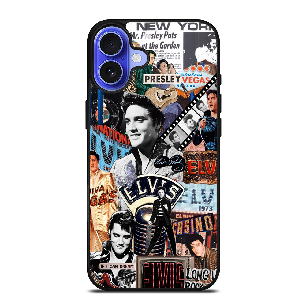 ELVIS PRESLEY COLLAGE 2 iPhone 16 Case Cover