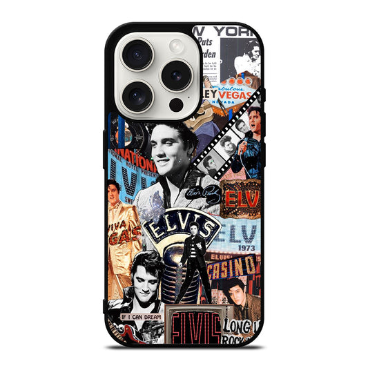 ELVIS PRESLEY COLLAGE 2 iPhone 15 Pro Case Cover