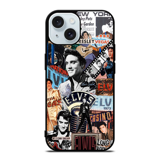 ELVIS PRESLEY COLLAGE 2 iPhone 15 Case Cover