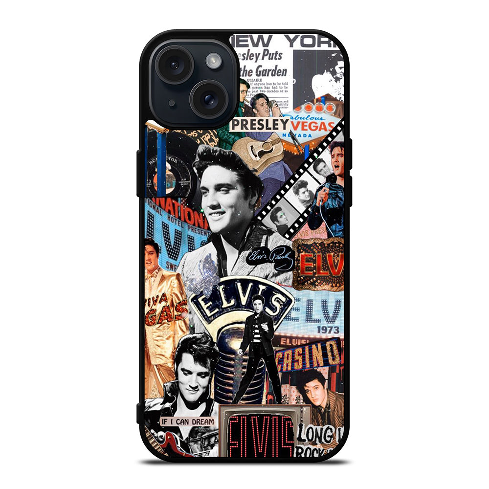 ELVIS PRESLEY COLLAGE 2 iPhone 15 Plus Case Cover