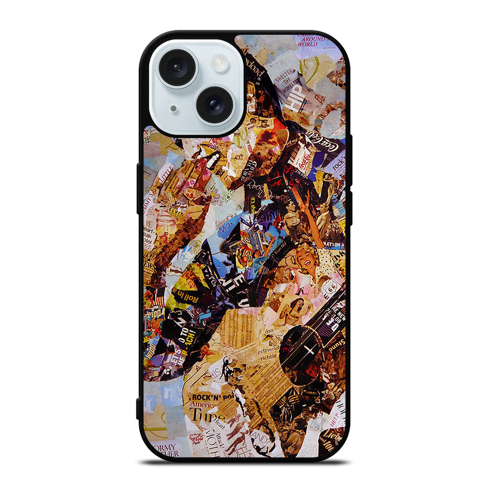 ELVIS PRESLEY COLLAGE 3 iPhone 15 Case Cover