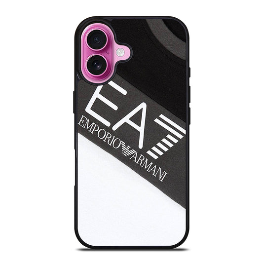 EMPORIO ARMANI LOGO 1 iPhone 16 Plus Case Cover