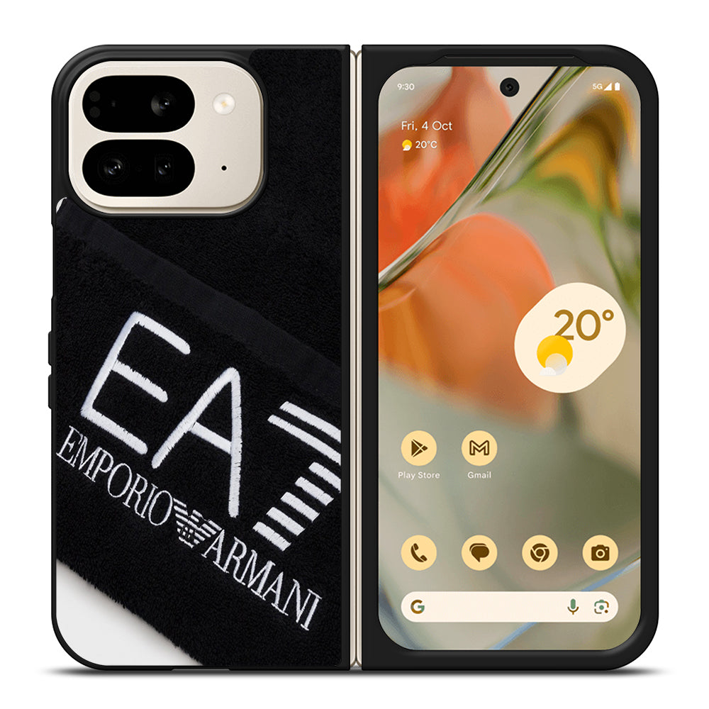 EMPORIO ARMANI LOGO 3 Google Pixel 9 Pro Fold Case Cover