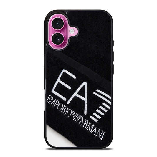 EMPORIO ARMANI LOGO 3 iPhone 16 Plus Case Cover