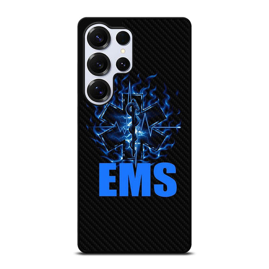 EMT EMS MEDICAL CARBON LOGO 2 Samsung Galaxy S25 Ultra Case Cover