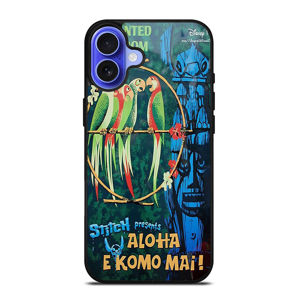 ENCHANTED TIKI ROOM DISNEY 1 iPhone 16 Case Cover
