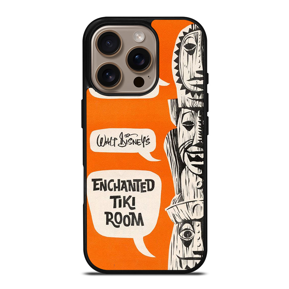 ENCHANTED TIKI ROOM DISNEY POSTER iPhone 16 Pro Case Cover