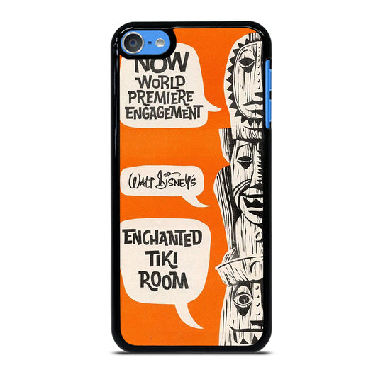 ENCHANTED TIKI ROOM DISNEY POSTER iPod Touch 7 Case Cover