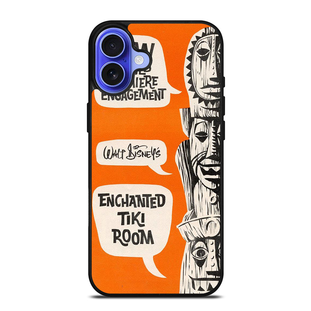 ENCHANTED TIKI ROOM DISNEY POSTER iPhone 16 Case Cover