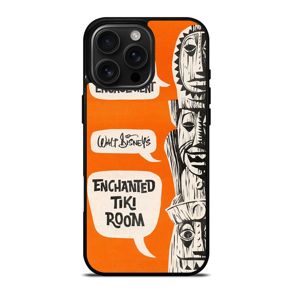 ENCHANTED TIKI ROOM DISNEY POSTER iPhone 16 Pro Max Case Cover