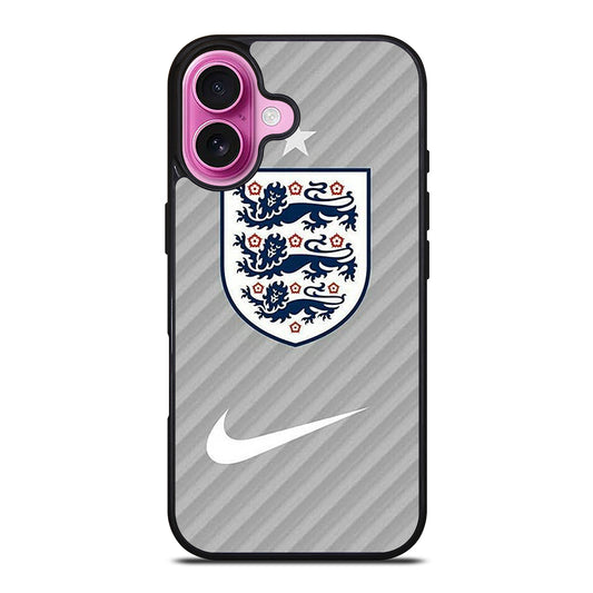 ENGLAND FOOTBALL THREE LIONS ICON iPhone 16 Plus Case Cover
