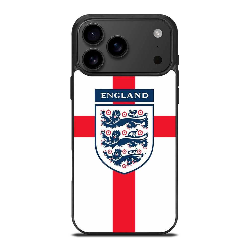 ENGLAND FOOTBALL THREE LIONS LOGO iPhone 17 Pro Max Case Cover