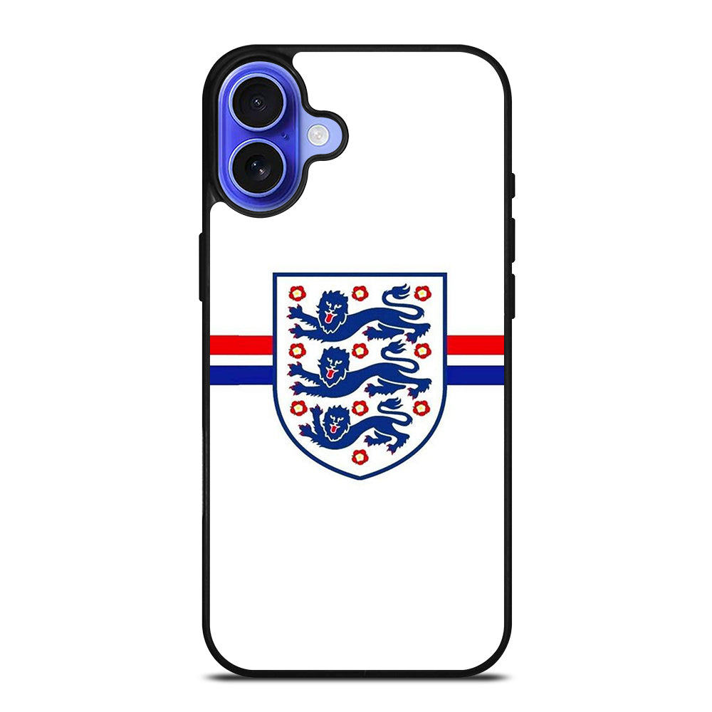ENGLAND FOOTBALL THREE LIONS SYMBOL iPhone 16 Case Cover
