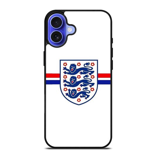 ENGLAND FOOTBALL THREE LIONS SYMBOL iPhone 16 Case Cover