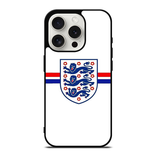 ENGLAND FOOTBALL THREE LIONS SYMBOL iPhone 15 Pro Case Cover