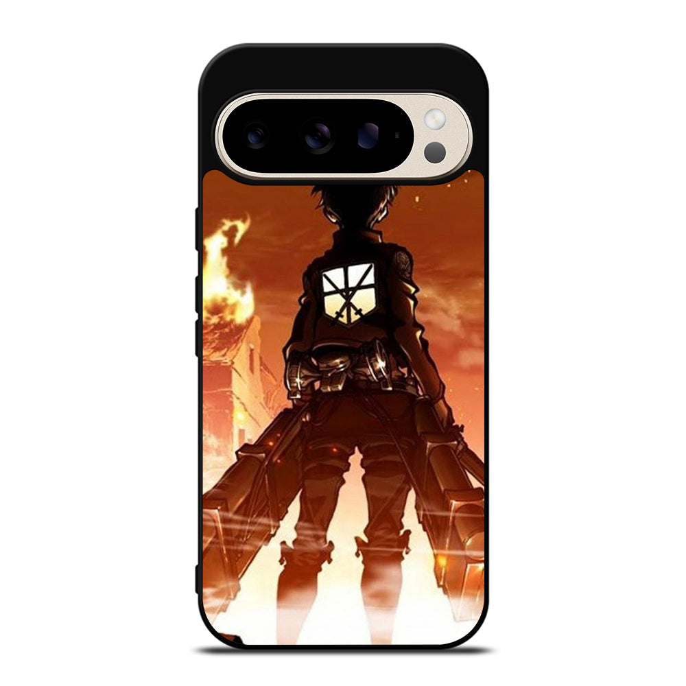 EREN YEAGER ATTACK ON TITAN ANIME SERIES Google Pixel 9 Pro Case Cover