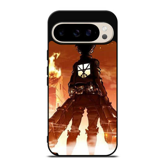 EREN YEAGER ATTACK ON TITAN ANIME SERIES Google Pixel 9 Pro Case Cover