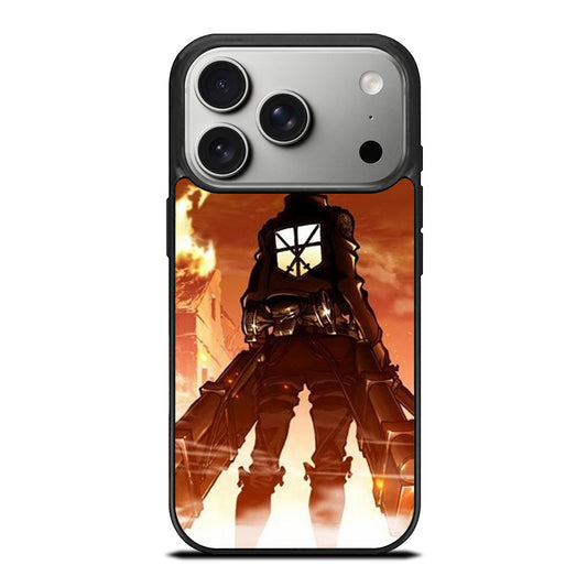 EREN YEAGER ATTACK ON TITAN ANIME SERIES iPhone 17 Pro Case Cover