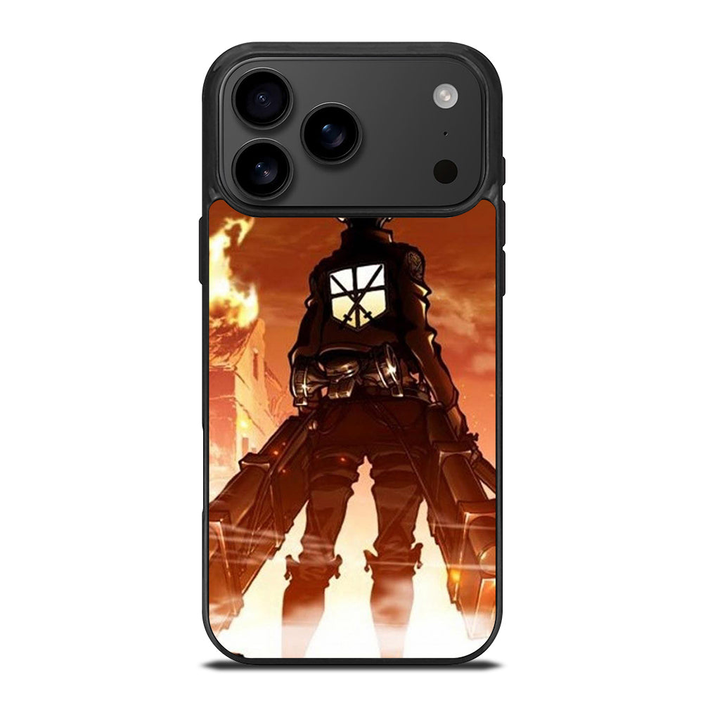EREN YEAGER ATTACK ON TITAN ANIME SERIES iPhone 17 Pro Max Case Cover