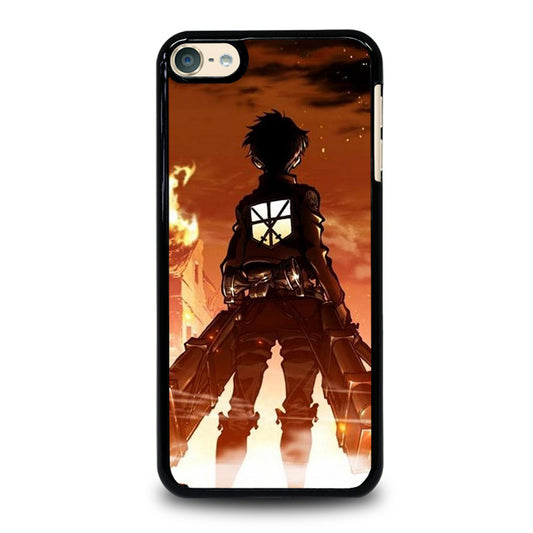 EREN YEAGER ATTACK ON TITAN ANIME SERIES iPod Touch 6 Case Cover