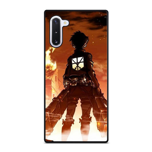 EREN YEAGER ATTACK ON TITAN ANIME SERIES Samsung Galaxy Note 10 Case Cover