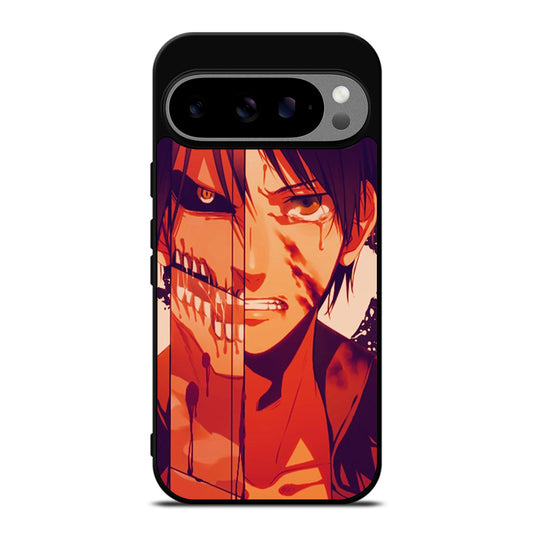 EREN YEAGER ATTACK ON TITAN FACE Google Pixel 9 Pro XL Case Cover