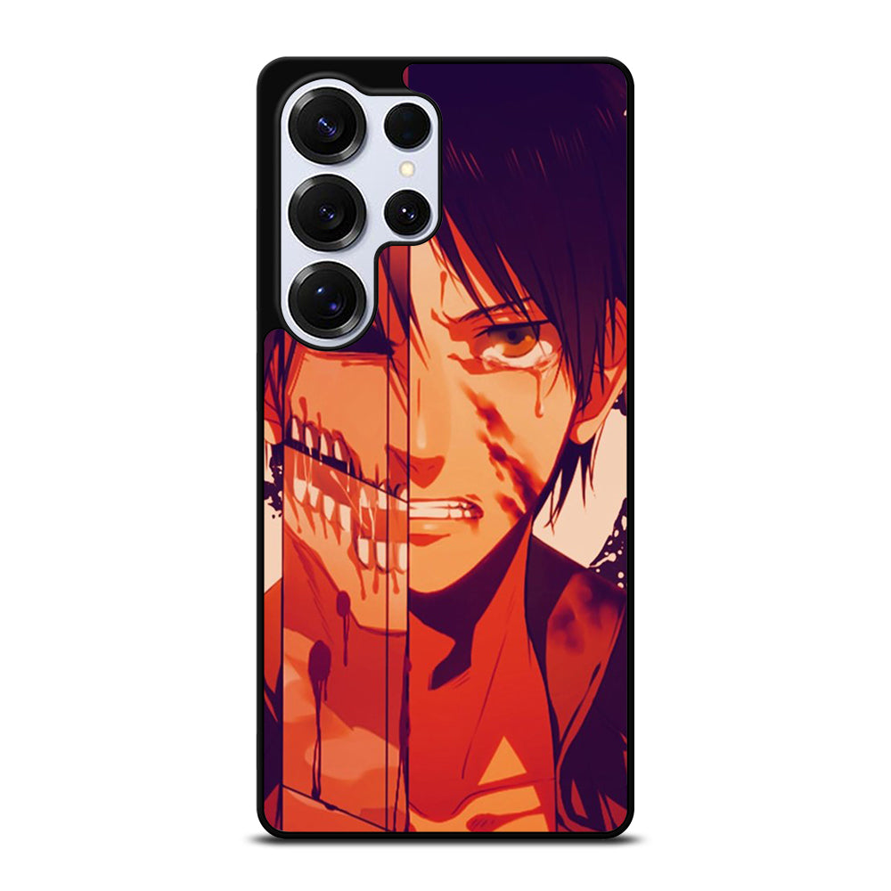 EREN YEAGER ATTACK ON TITAN FACE Samsung Galaxy S26 Ultra Case Cover