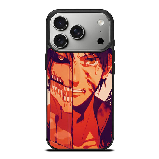 EREN YEAGER ATTACK ON TITAN FACE iPhone 17 Pro Case Cover