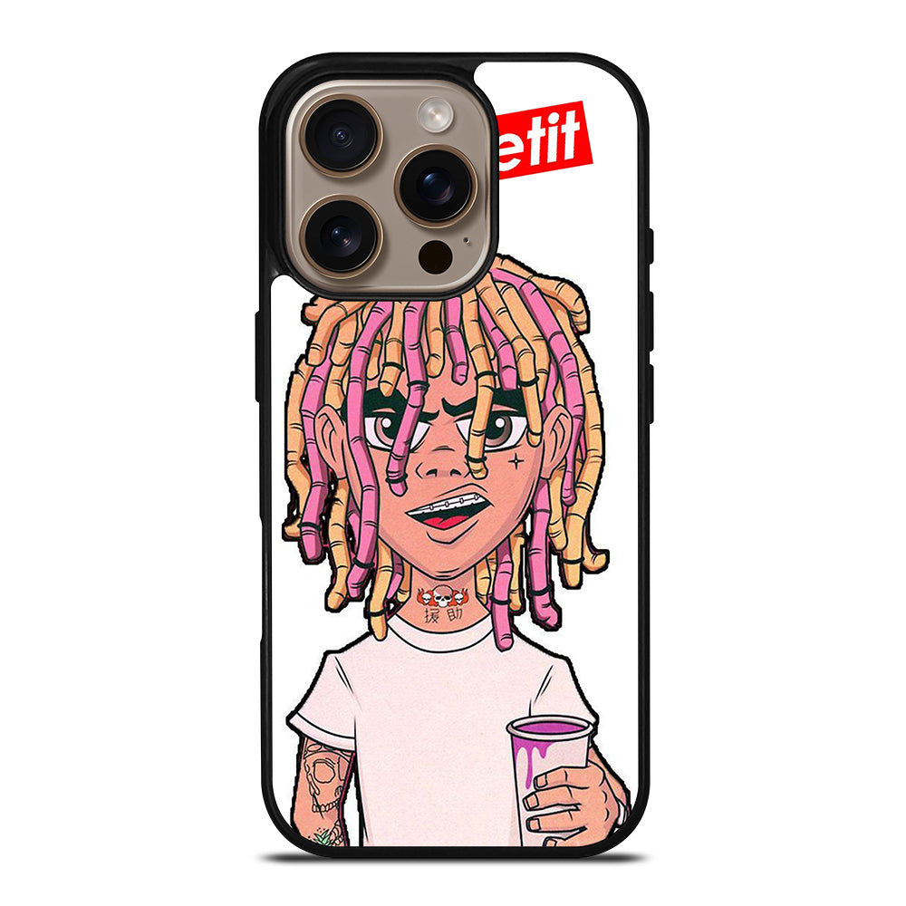 ESKETIT LIL PUMP RAPPER CARTOON 2 iPhone 16 Pro Case Cover