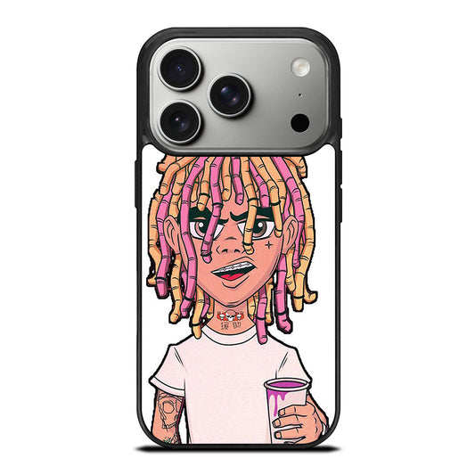 ESKETIT LIL PUMP RAPPER CARTOON 2 iPhone 17 Pro Case Cover