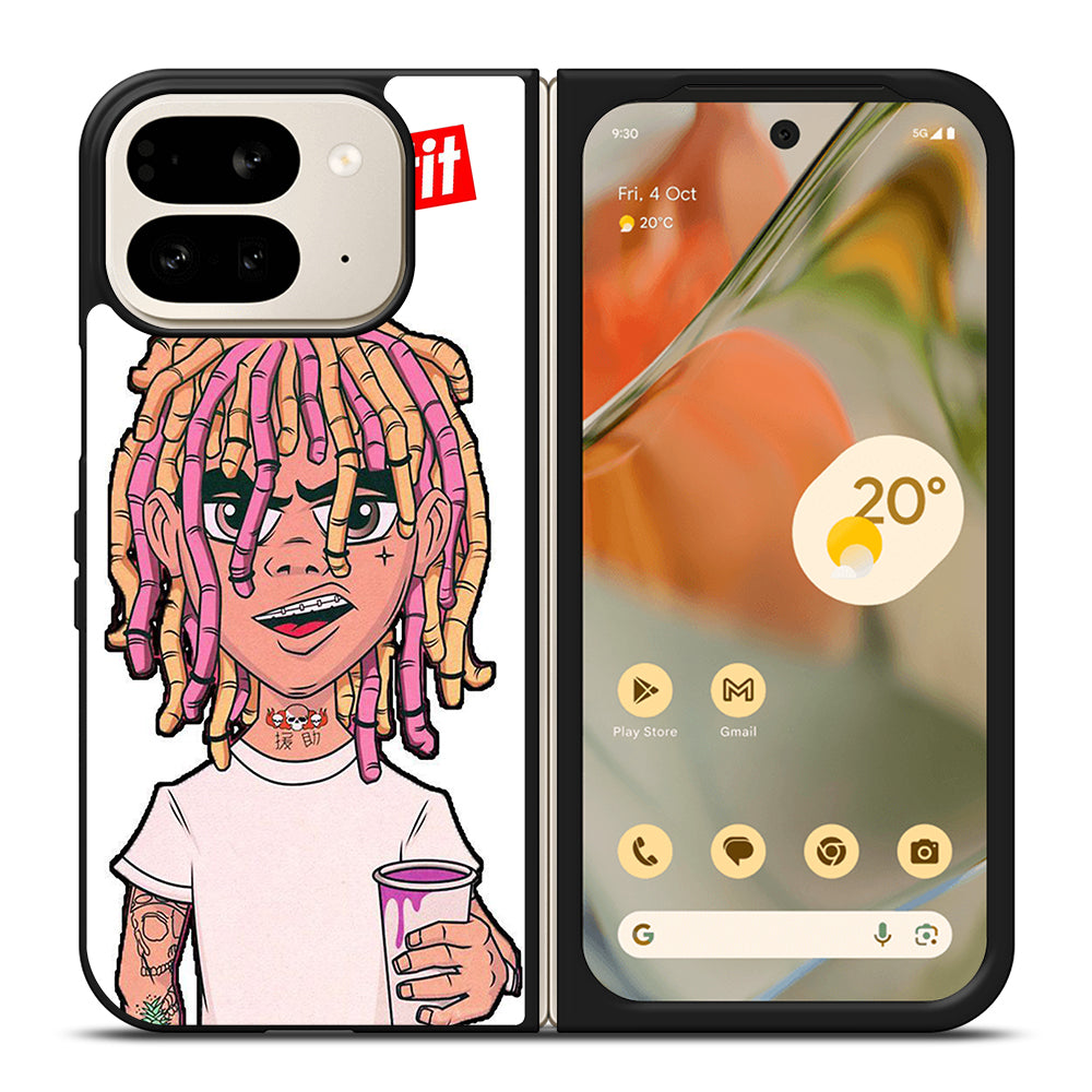 ESKETIT LIL PUMP RAPPER CARTOON 2 Google Pixel 9 Pro Fold Case Cover
