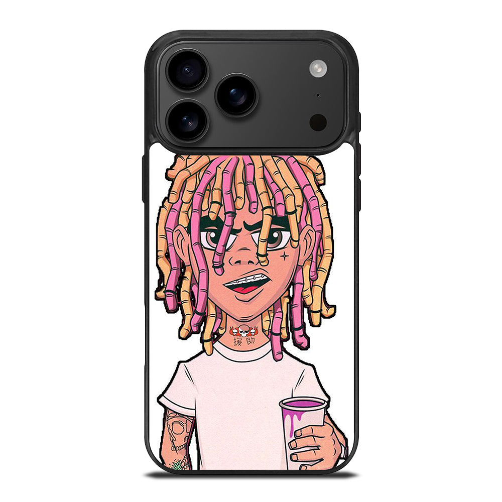 ESKETIT LIL PUMP RAPPER CARTOON 2 iPhone 17 Pro Max Case Cover