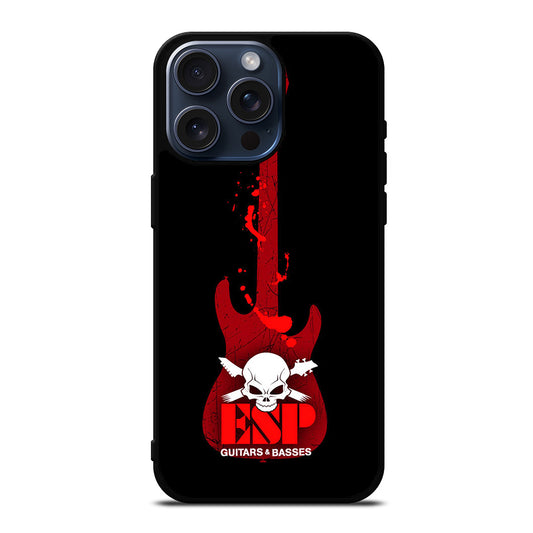 ESP GUITARS AND BASSES LOGO 1 iPhone 15 Pro Max Case Cover