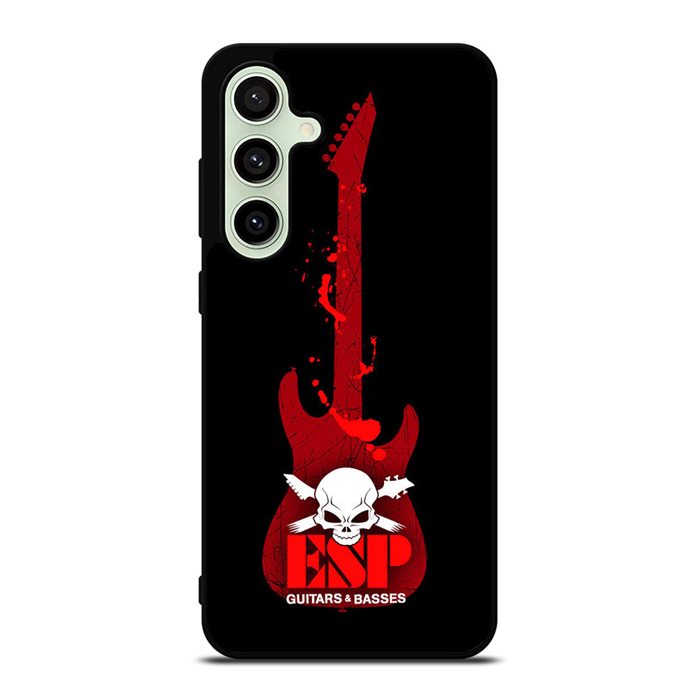 ESP GUITARS AND BASSES LOGO 1 Samsung Galaxy S24 FE Case Cover