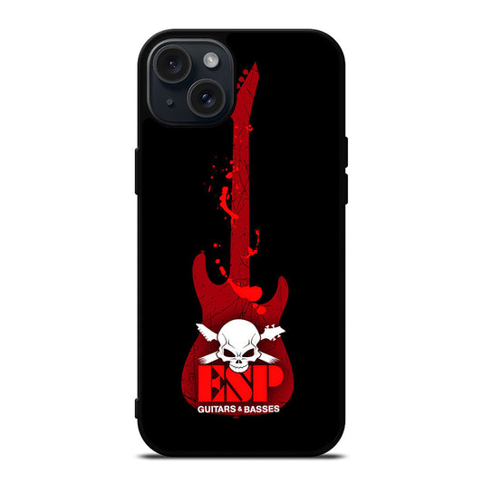 ESP GUITARS AND BASSES LOGO 1 iPhone 15 Plus Case Cover