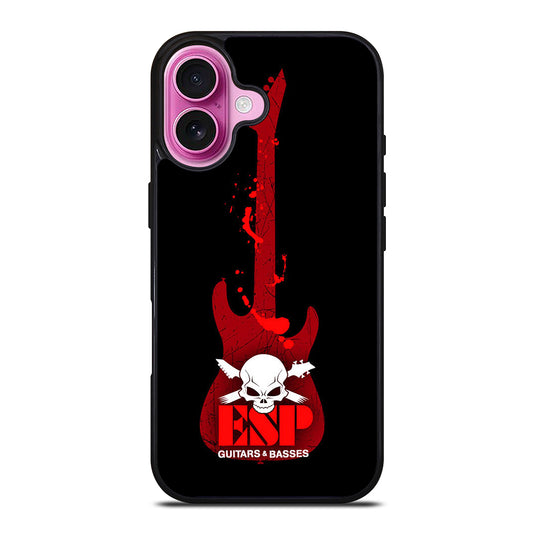 ESP GUITARS AND BASSES LOGO 1 iPhone 16 Plus Case Cover
