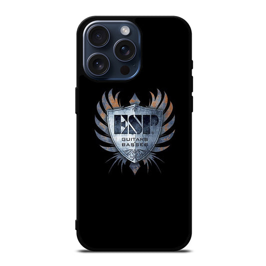 ESP GUITARS AND BASSES LOGO 2 iPhone 15 Pro Max Case Cover