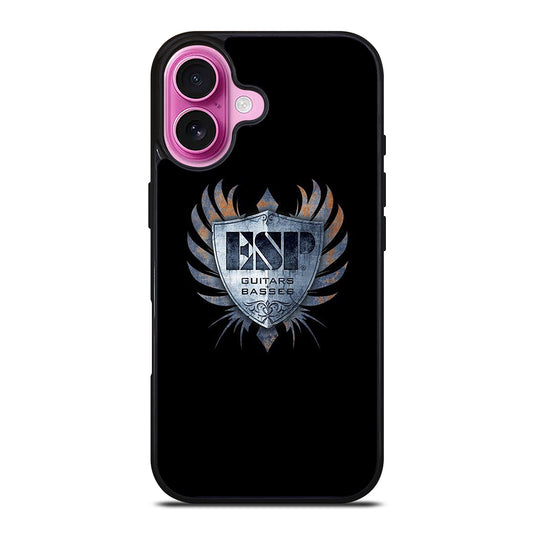 ESP GUITARS AND BASSES LOGO 2 iPhone 16 Plus Case Cover