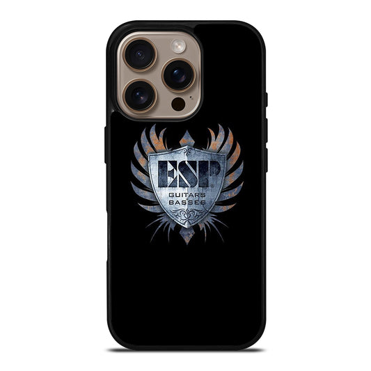 ESP GUITARS AND BASSES LOGO 2 iPhone 16 Pro Case Cover