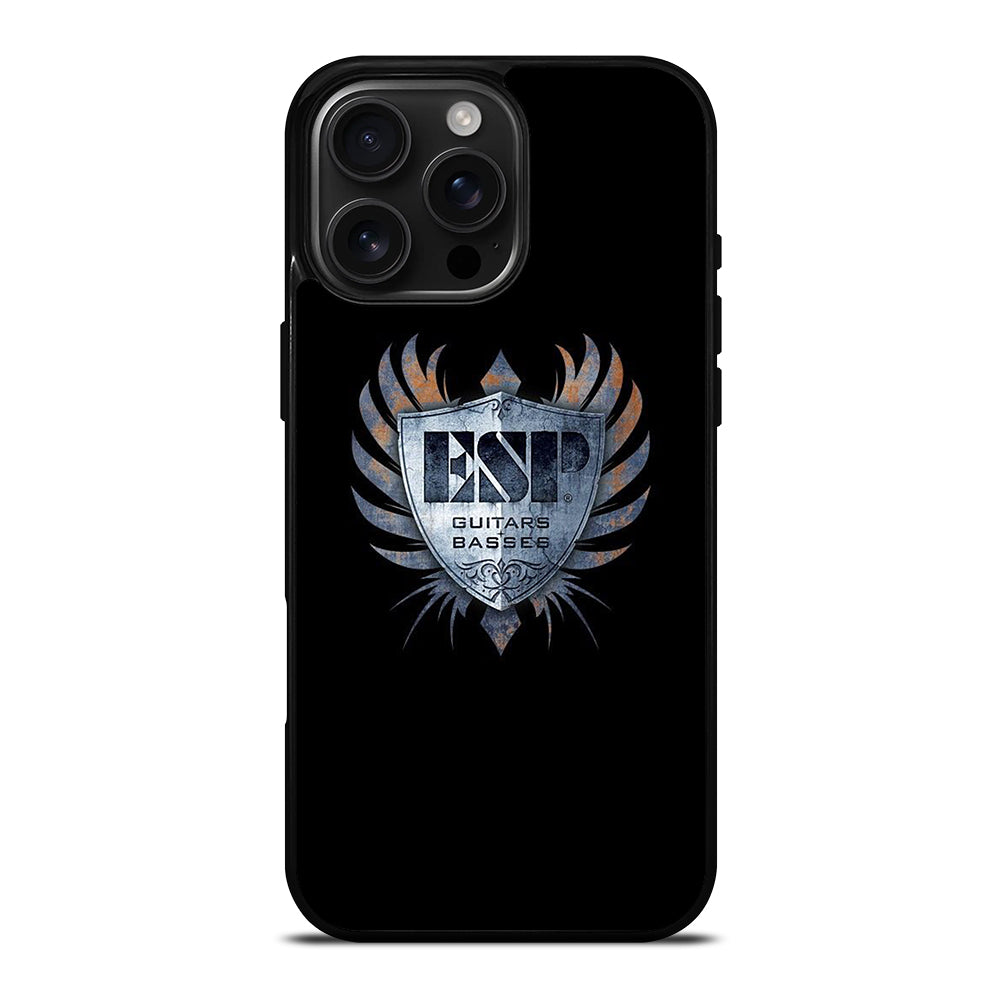 ESP GUITARS AND BASSES LOGO 2 iPhone 16 Pro Max Case Cover