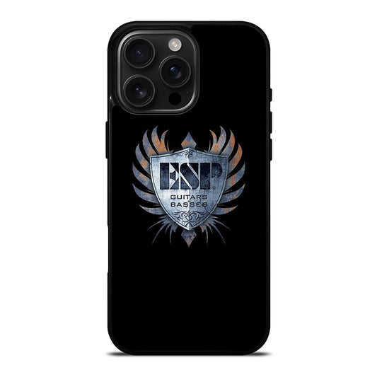 ESP GUITARS AND BASSES LOGO 2 iPhone 16 Pro Max Case Cover