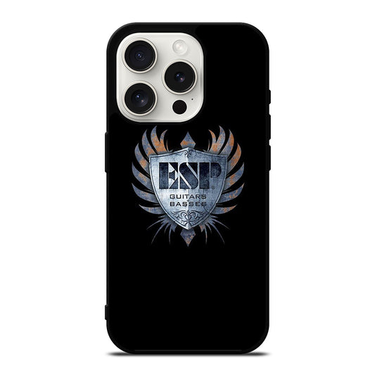ESP GUITARS AND BASSES LOGO 2 iPhone 15 Pro Case Cover