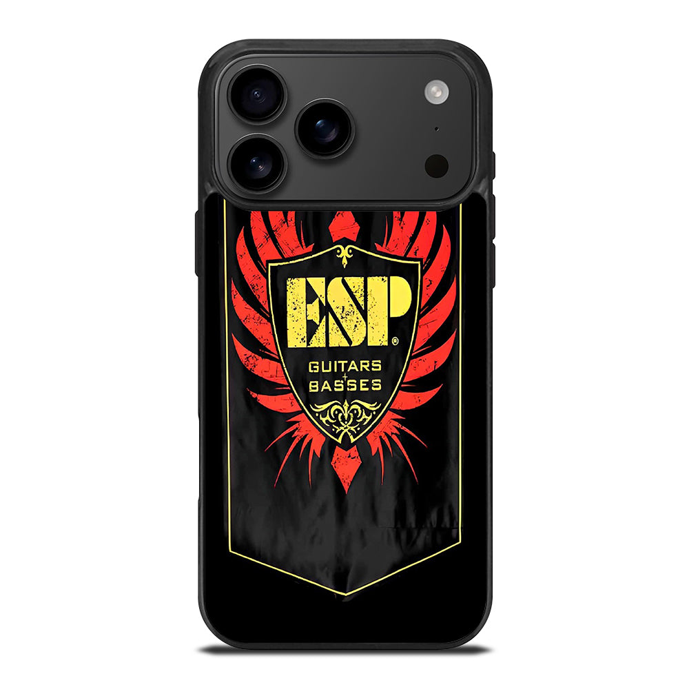 ESP GUITARS AND BASSES LOGO 3 iPhone 17 Pro Max Case Cover