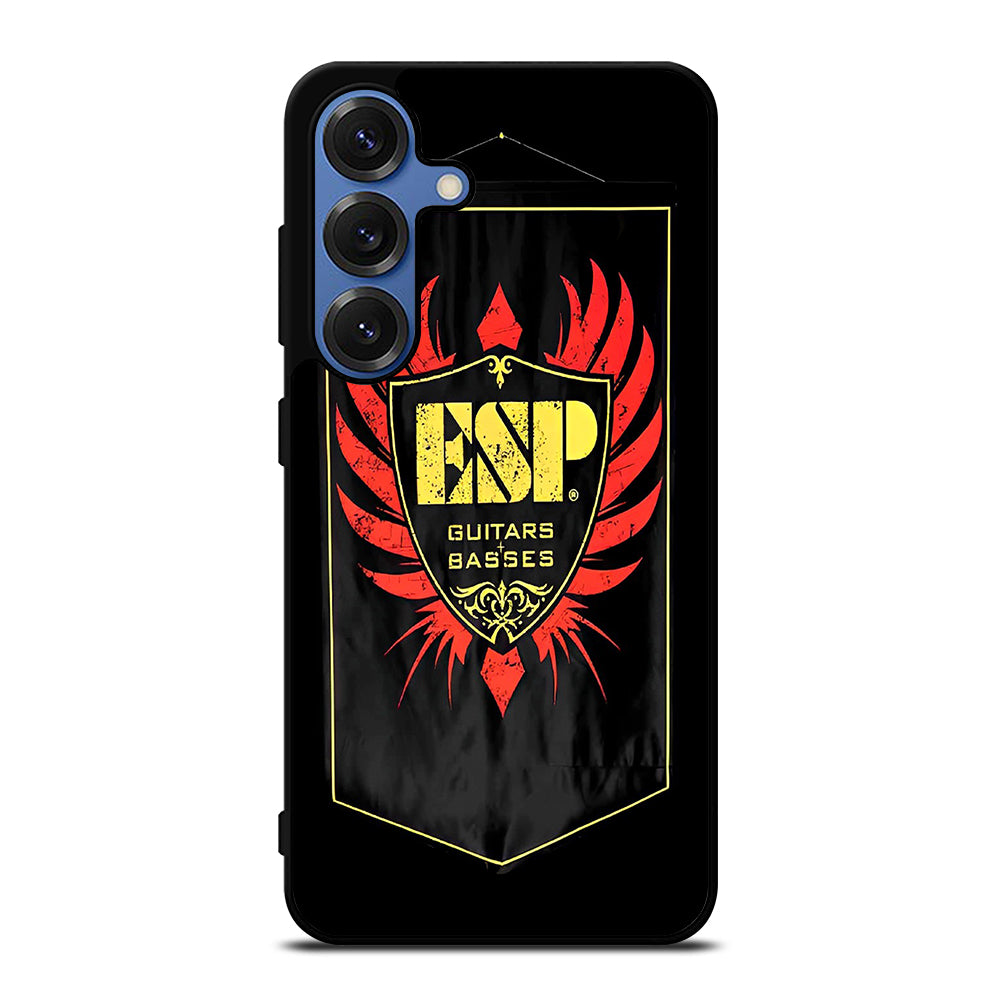ESP GUITARS AND BASSES LOGO 3 Samsung Galaxy S25 Case Cover
