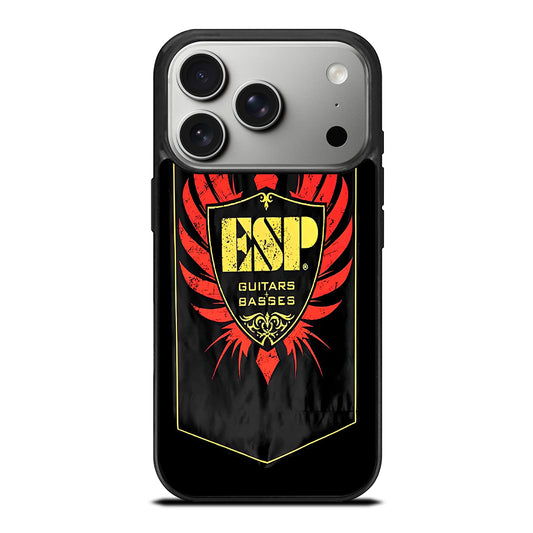 ESP GUITARS AND BASSES LOGO 3 iPhone 17 Pro Case Cover