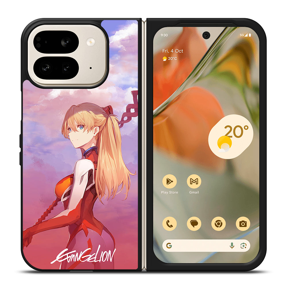 EVANGELION ASUKA CUTE ANIME Google Pixel 9 Pro Fold Case Cover