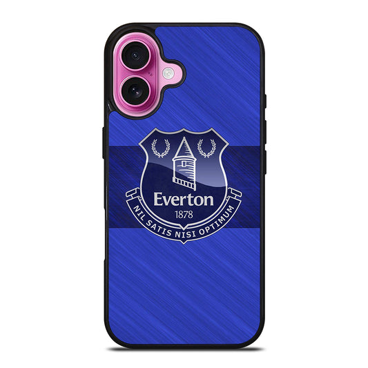 EVERTON FOOTBALL LOGO iPhone 16 Plus Case Cover