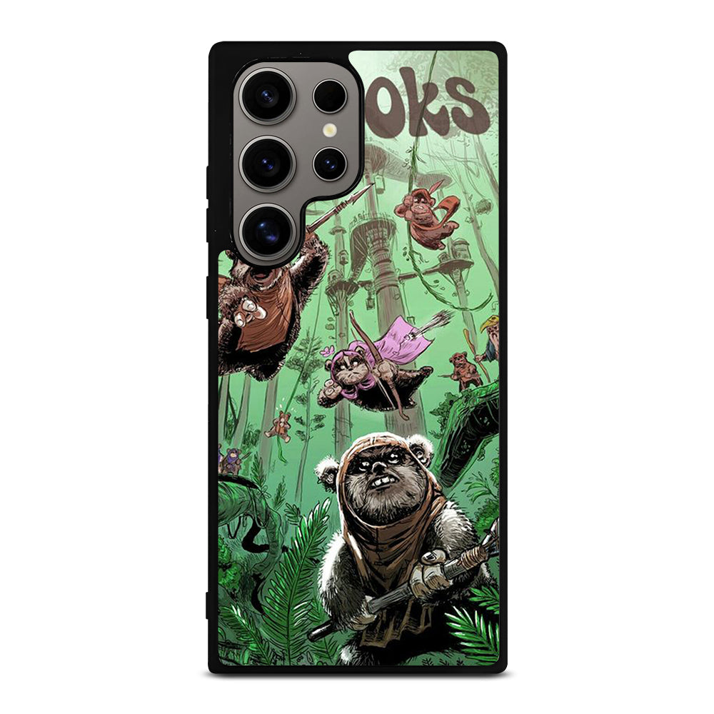 EWOK STAR WARS CARTOON Samsung Galaxy S24 Ultra Case Cover