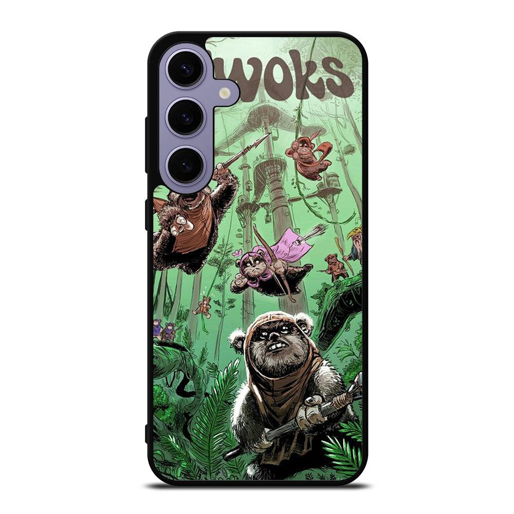 EWOK STAR WARS CARTOON Samsung Galaxy S24 Plus Case Cover